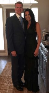 Eric Batton with his wife